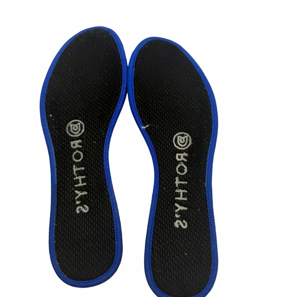 Rothy’s The Flat Black Round Toe Slip On Size 6 Knit Comfort Classic‎ Washable - Picture 7 of 14